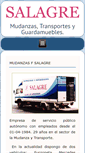 Mobile Screenshot of mudanzassalagre.com